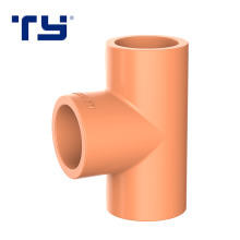 Hot Sell Plastic Pipe Fitting CPVC Tee Fittings Equal Tee Fitting Standard For Irrigation